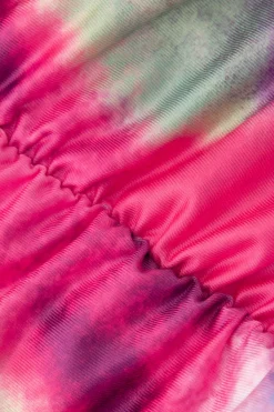 MICAS Skirt Sets|Vacation Sets-Abstract Print Corset Top And Mini Skirt Set MULTICOLOR