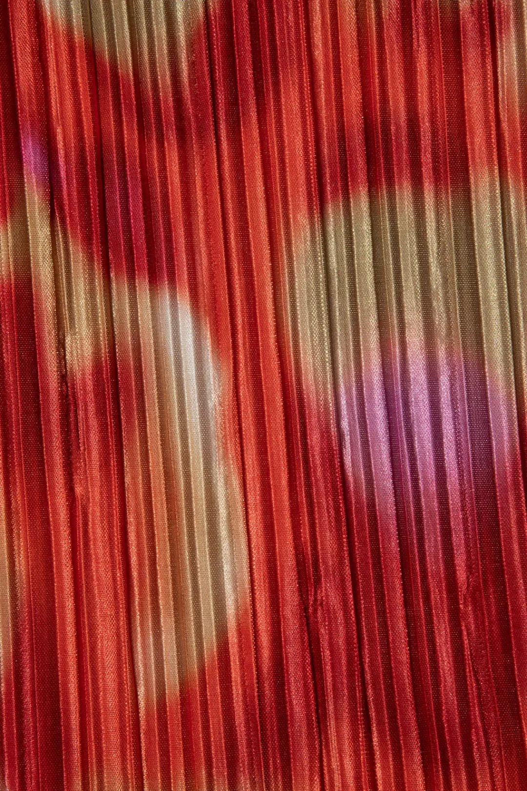 MICAS Maxi Dresses-Abstract Print Plisse Strapless Maxi Dress