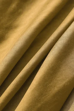 MICAS Skirts-Asymmetric Hem Slit Button Deco Skirt