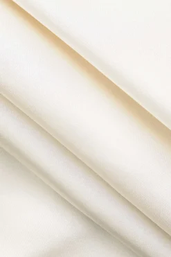 MICAS Skirts-Asymmetric Hem Slit Button Deco Skirt