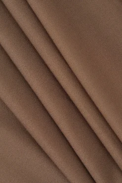 MICAS Pant Sets-Asymmetric Knotted Cami Top And Pleated Pants Set BROWN