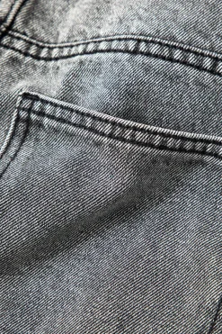 MICAS Jeans-Asymmetric Waist Straight Leg Jeans