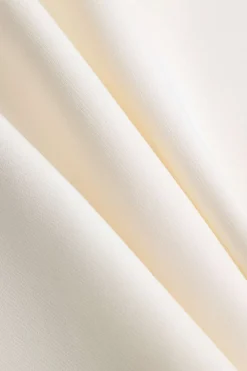 MICAS Pant Sets-Asymmetrical Blazer And Pants Set IVORY