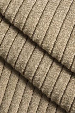 MICAS Knitwear|Knit Tops-Asymmetrical Patchwork Knit Tank Top BLACK