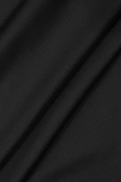 MICAS Maxi Dresses-Asymmetrical Twist Ruched Slit One Shoulder Maxi Dress