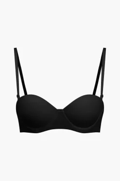 MICAS Lingerie & Sleepwear-Basic Adjustable Brassiere BLACK