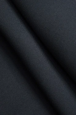 MICAS Pants-Basic Contrast High Waist Wide Leg Trousers