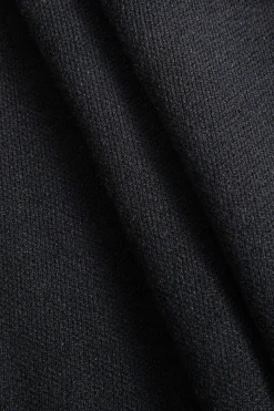 MICAS Skirts-Basic Knit Mini Skirt BLACK