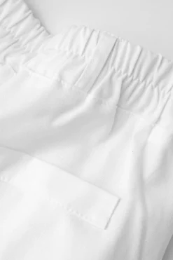 MICAS Pants-Basic Linen-Blend Straight Leg Pants