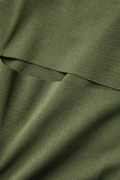 MICAS Pant Sets|Vacation Sets-Basic Round Neck Sleeveless Bodysuit And Ripped Drawstring Straight Leg Pants Set