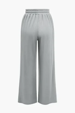 MICAS Pant Sets|Vacation Sets-Basic Solid Bodysuit And Trouser Set