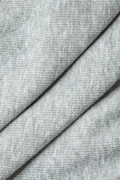 MICAS Bodysuits-Basic Solid Cut Out Bodysuit GRAY