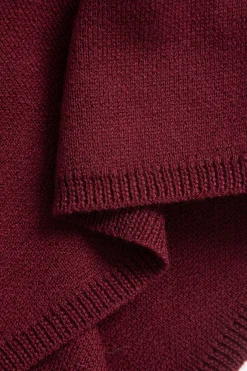 MICAS Knit Tops-Basic Solid Knit Long-Sleeve Top