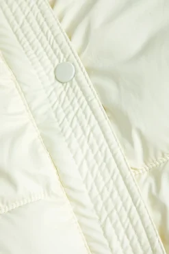 MICAS Outerwear|Outerwear-Basic Solid Puffer WHITE