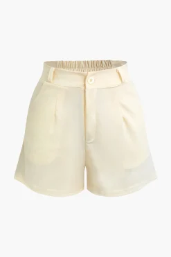 MICAS Shorts-Basic Solid Shorts