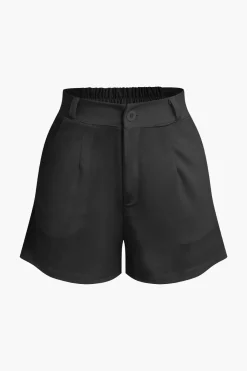 MICAS Shorts-Basic Solid Shorts