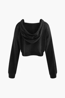 MICAS Skirt Sets-Basic V-neck Sleeveless Maxi Dress And Hooded Crop Sweatshirt Set