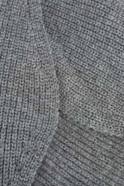 MICAS Knitwear|Knit Tops-Batwing Sleeve Turtleneck Crop Sweater