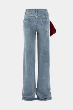 MICAS Jeans-Bow Detail Jeans