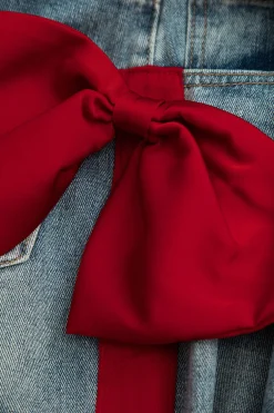 MICAS Jeans-Bow Detail Jeans