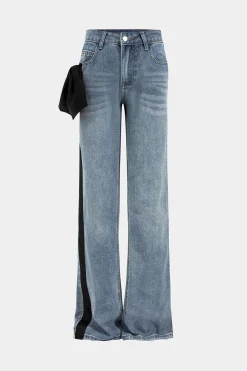 MICAS Jeans-Bow Detail Jeans