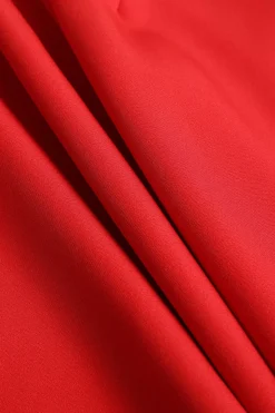 MICAS Long Sleeve Dresses|Mini Dresses-Bow Long Sleeve Mini Dress RED