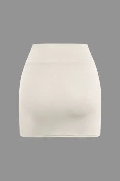 MICAS Skirt Sets|Vacation Sets-Braided Cut Out Round Neck Tank Top And Skirt Set