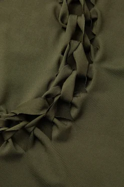 MICAS Skirt Sets|Vacation Sets-Braided Cut Out Round Neck Tank Top And Skirt Set