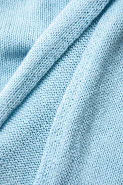 MICAS Knitwear|Knit Dresses-Braided Tie Slip Slit Knit Midi Dress