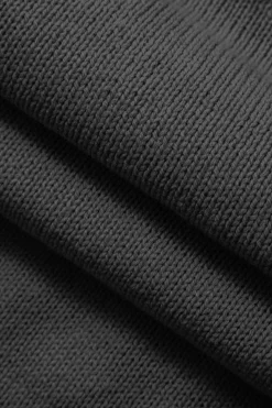 MICAS Knitwear|Knit Dresses-Braided Tie Slip Slit Knit Midi Dress