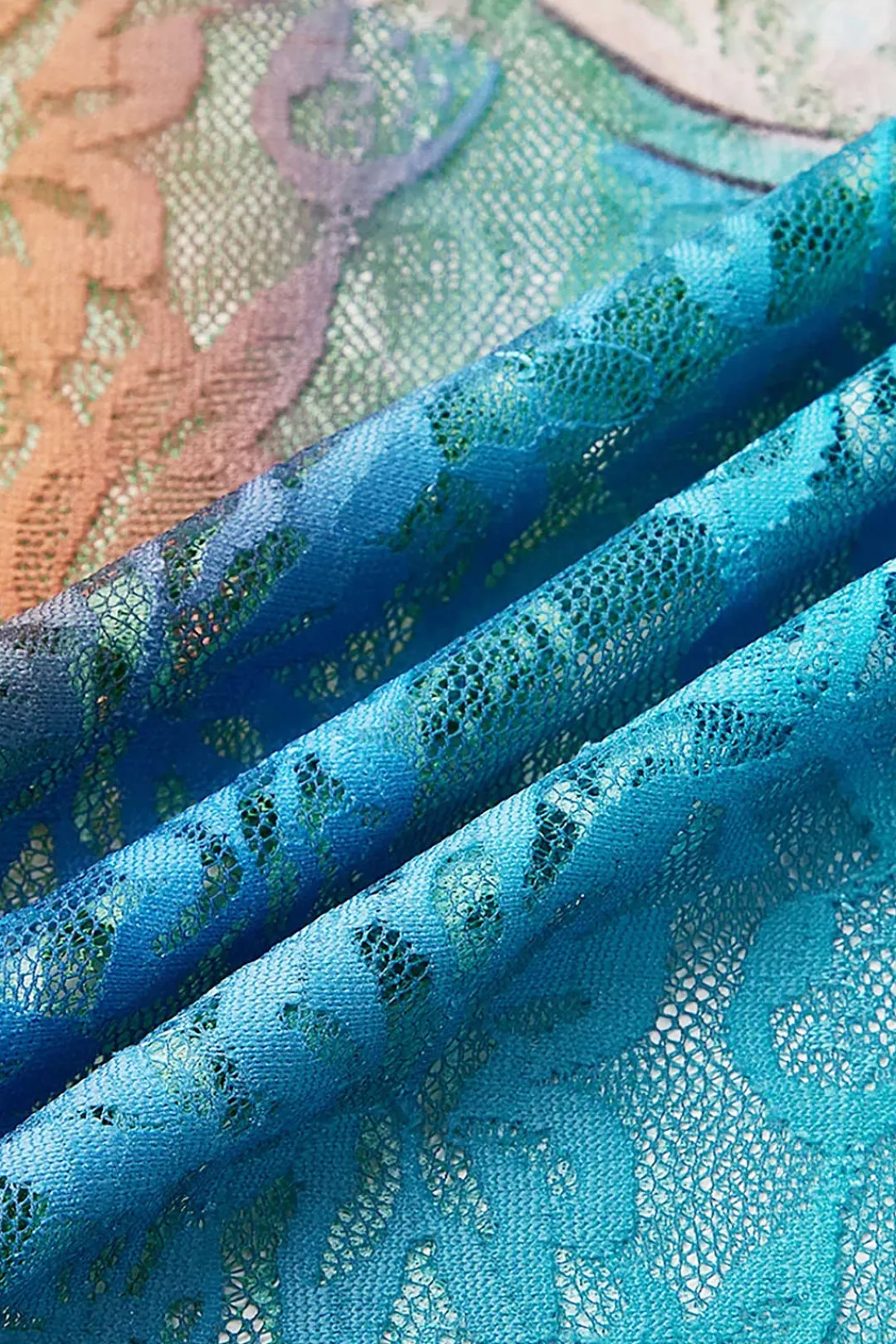 MICAS Maxi Dresses-Butterfly Print Cut Out Mesh Strap Maxi Dress SKY BLUE