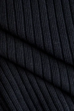 MICAS Knitwear|Knit Tops-Button Color Block Sweater Long-Sleeve Top