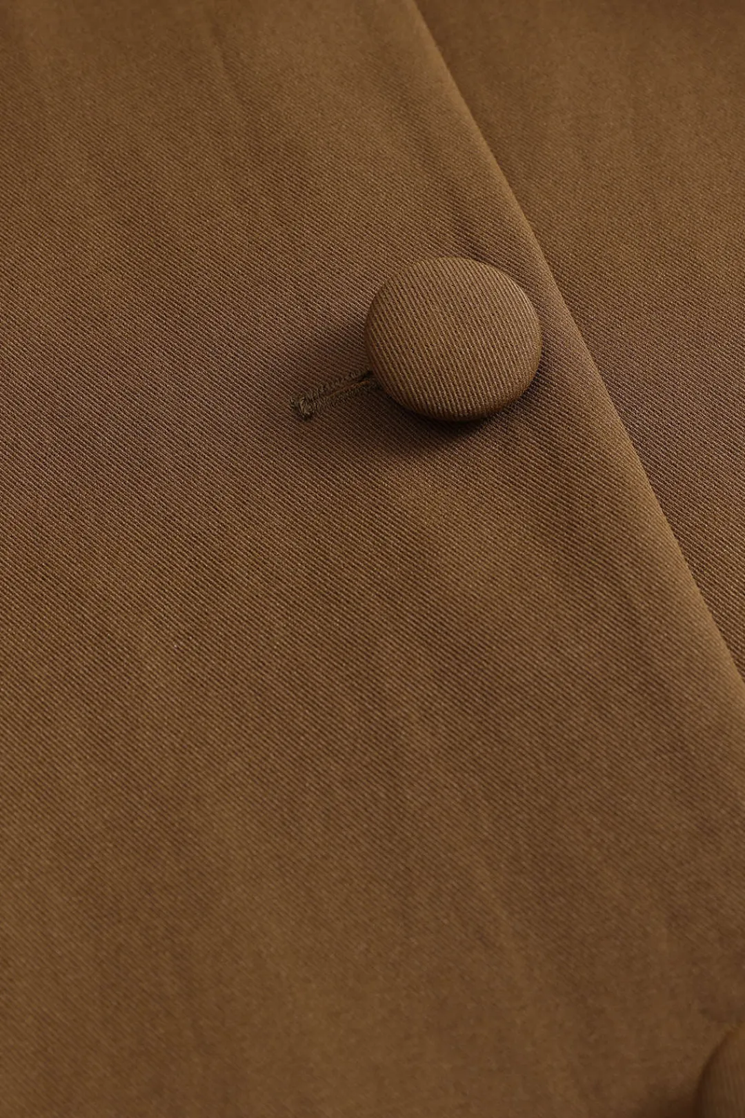 MICAS Skirt Sets-Button Detail Fake Pocket Skirt Set OLIVE