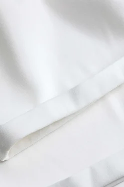 MICAS Pants-Button Flap Pocket Trousers WHITE