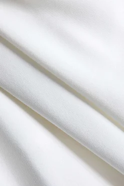 MICAS Pants-Button Flap Pocket Trousers WHITE