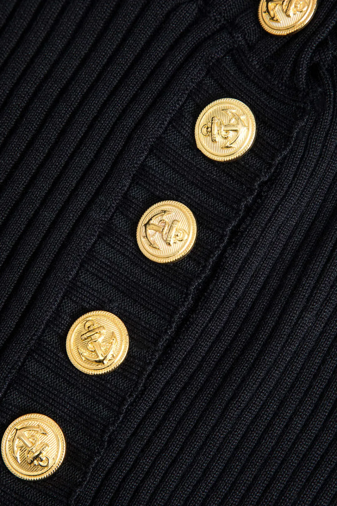 MICAS Long Sleeve Dresses|Knitwear-Button Knit Tie-Up Pocket Sweater Dress