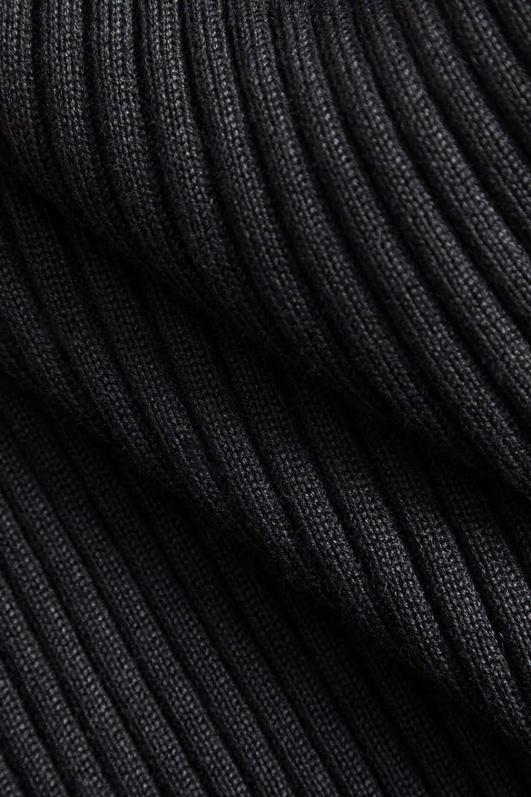 MICAS Long Sleeve Dresses|Knitwear-Button Knit Tie-Up Pocket Sweater Dress