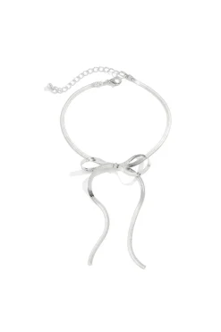 MICAS Accessories-Chain Anklet Bow Anklet