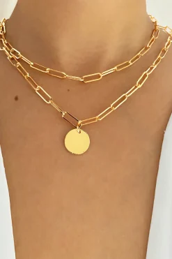 MICAS Necklaces|Accessories-Chain Round Necklace