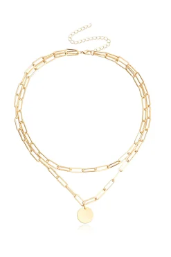 MICAS Necklaces|Accessories-Chain Round Necklace
