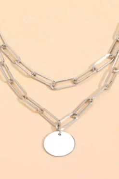 MICAS Necklaces|Accessories-Chain Round Necklace