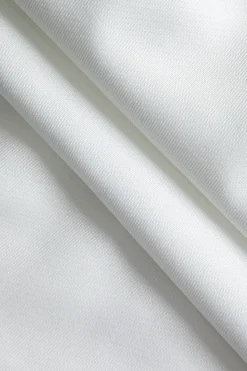 MICAS Pant Sets-Color Block Denim Patchwork Hooded Zipper Jacket And Trousers Set