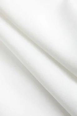 MICAS Mini Dresses-Color Block Fake Pocket Mini Dress WHITE