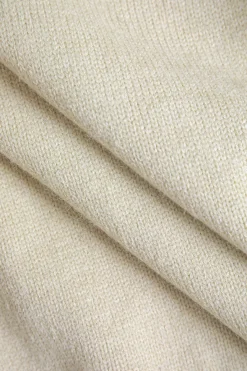 MICAS Outerwear|Outerwear-Color Block Patchwork Denim Sweater Cardigan BEIGE