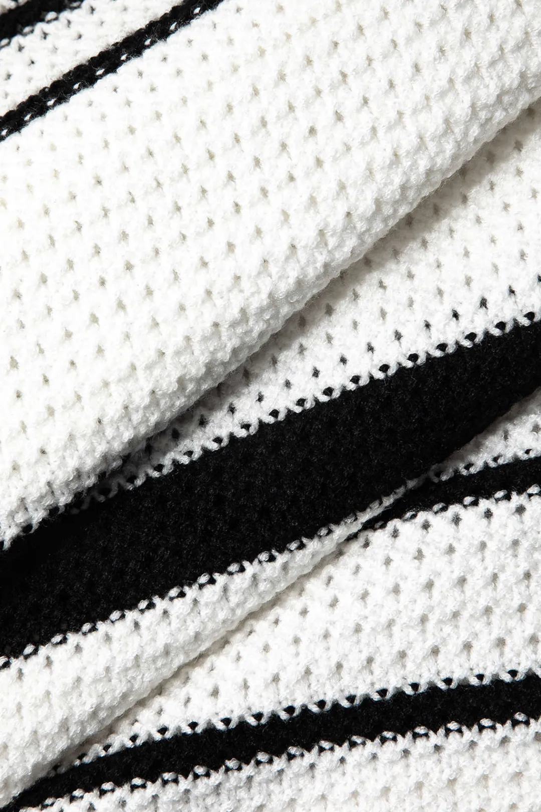 MICAS Knitwear|Vacation Sets-Color Block Stripe Knit Cami Top And Skirt Set Contrast Color