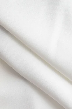 MICAS Mini Dresses-Contrast Button Mini Dress OPTICAL WHITE