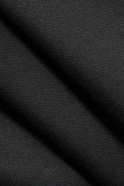 MICAS Mini Dresses-Contrast Sleeveless Mini Dress BLACK