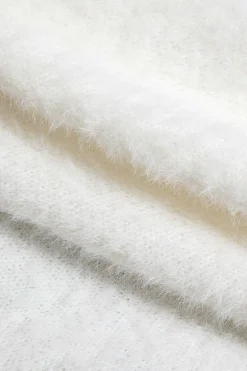 MICAS Knitwear|Knit Sets-Contrast Sweater Button Cropped Cardigan And Slip Dress Set BLACK