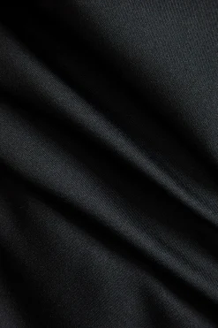 MICAS Pant Sets-Contrast Tie-Up Trouser Sets BLACK