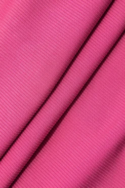 MICAS Vacation Sets-Contrast Trim Tube Top And Pinafore Dress Set